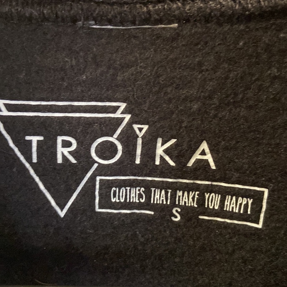 Sz S Troika Black Crewneck Cozy “Bottomless Mimosas Brunch Club” Sweatshirt - Picture 3 of 4